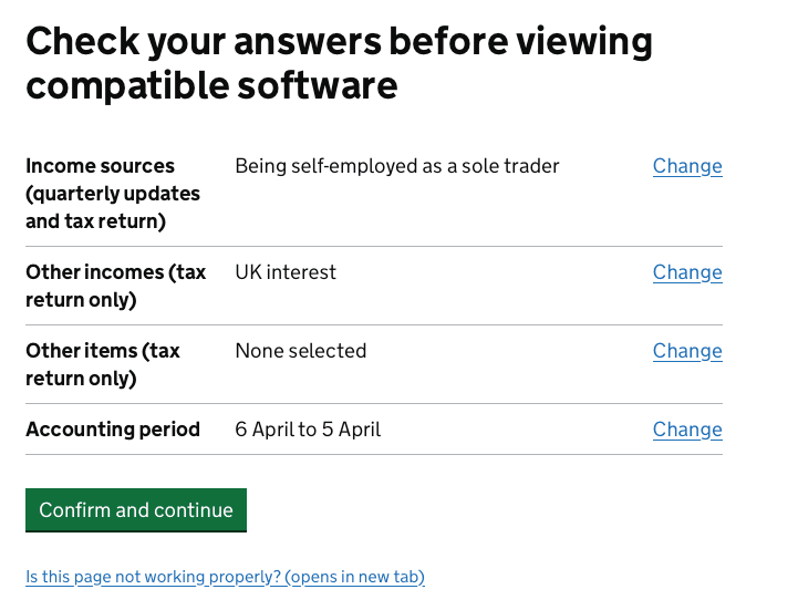 HMRC finder tool answers verification